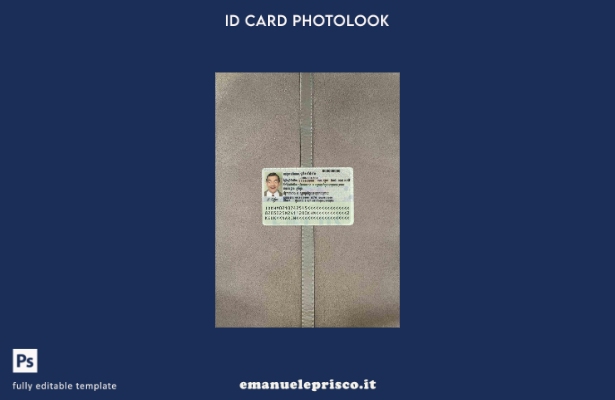 modello FRONTALE photolook ID Cambogia stile verificato
